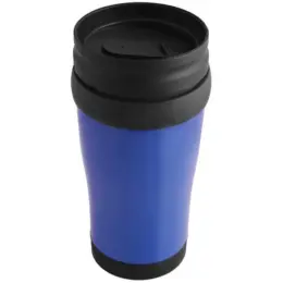 Plastic Carry Mug Blue